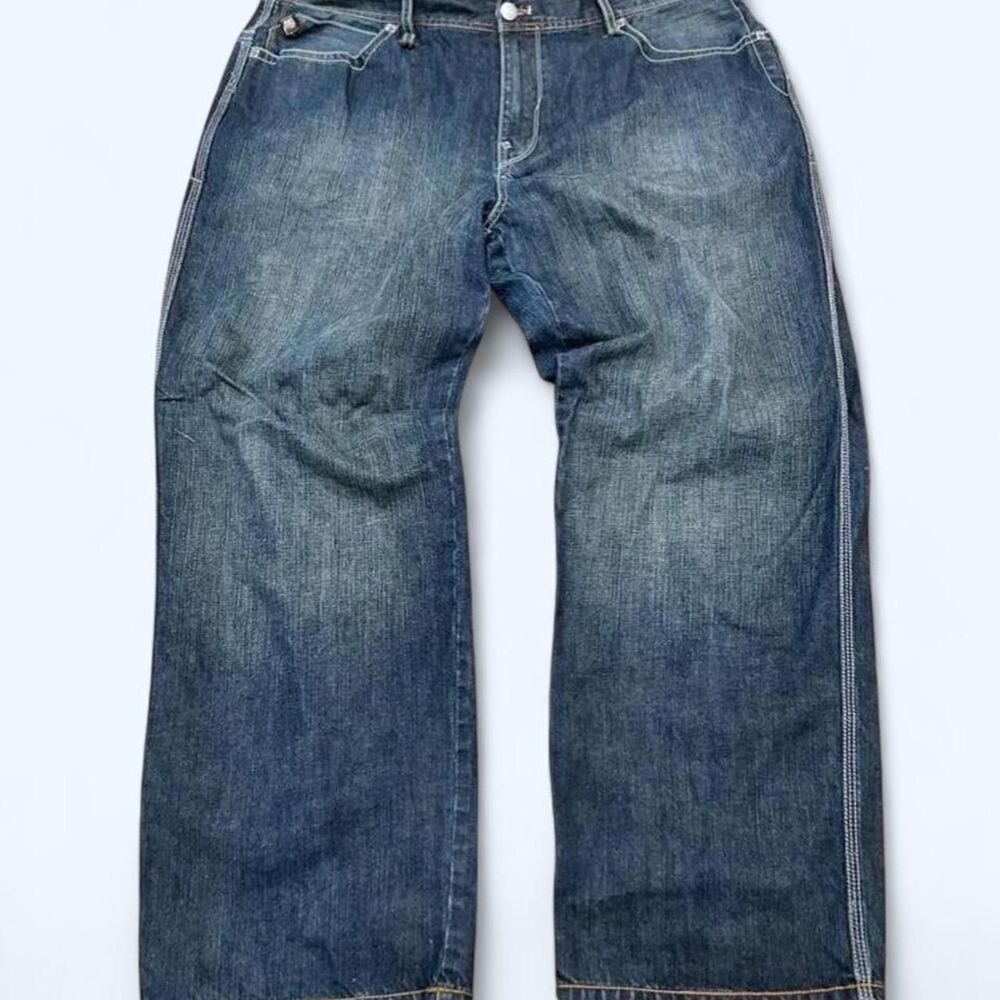 Enyce Men's Blue and Navy Jeans